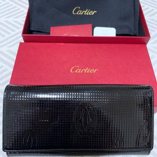 カルティエ(Cartier)のカルティエ　ハッピーバースデーエナメル長財布(財布)