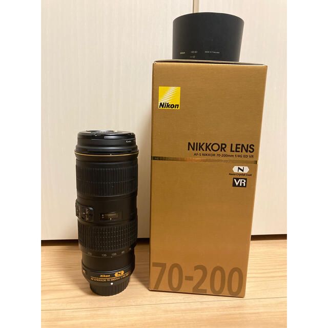 Nikon(ニコン)のNikon AF-S NIKKOR 70-200mm f/4G ED VR スマホ/家電/カメラのカメラ(レンズ(ズーム))の商品写真