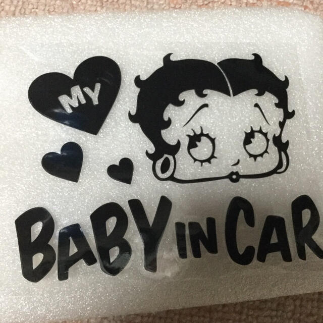 限定品】 即購入OK ベティちゃんステッカー カーステッカー ベティ