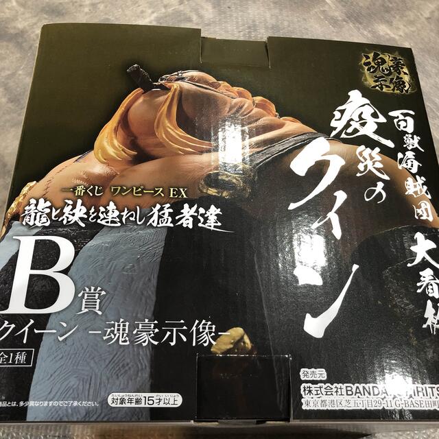 ワンピース　一番くじ　龍と袂を連ねし猛者達　B賞　魂豪示像　クイーン　フィギュア