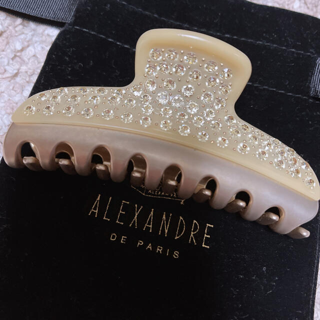 Alexandre de Paris(アレクサンドルドゥパリ)のALEXANDRE DE PARIS ヴァンドームヘアクリップ レディースのヘアアクセサリー(バレッタ/ヘアクリップ)の商品写真