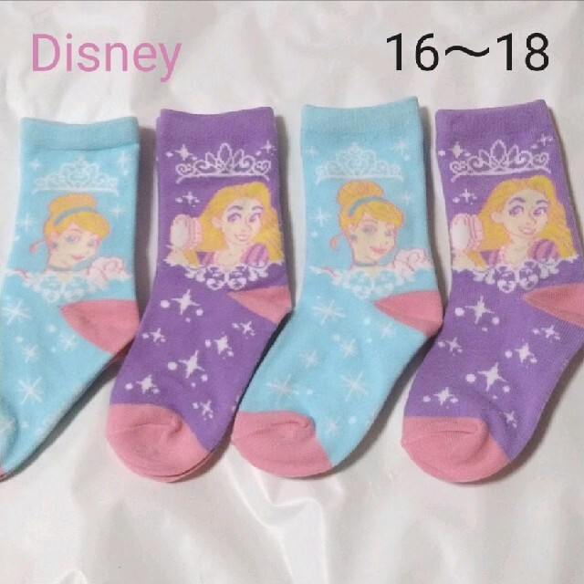 Disney 女の子 キッズ 靴下 プリンセス 16 17 18 Cm ラプンツェルの通販 By りい S Shop ディズニーならラクマ
