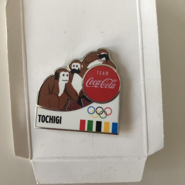 コカ・コーラ(コカコーラ)の新品未使用　コカコーラピンバッチ　栃木県 エンタメ/ホビーのアニメグッズ(バッジ/ピンバッジ)の商品写真