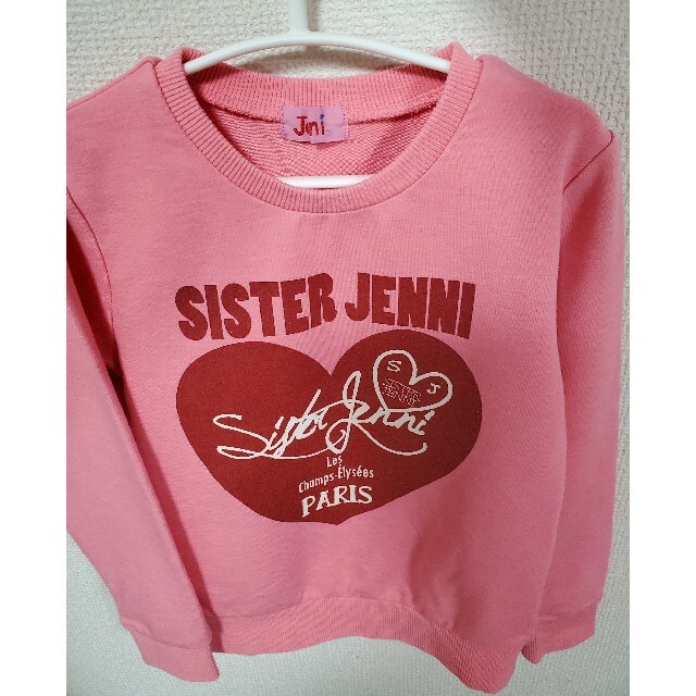 JENNI(ジェニィ)の専用です。JENNIトレーナー キッズ/ベビー/マタニティのキッズ服女の子用(90cm~)(Tシャツ/カットソー)の商品写真