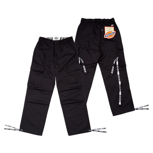 KIXSIX×Dickies LOGO TAPED CARGO PANTS L