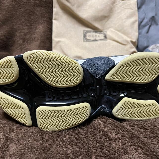 Gucci(グッチ)のGUCCI BALENCIAGA レア  Triple S”トリプルS正規購入品 メンズの靴/シューズ(スニーカー)の商品写真