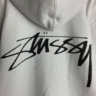 【希少】STUSSY 肉厚スウェット　両面　裏起毛　ボックス型　ブラウン　XL