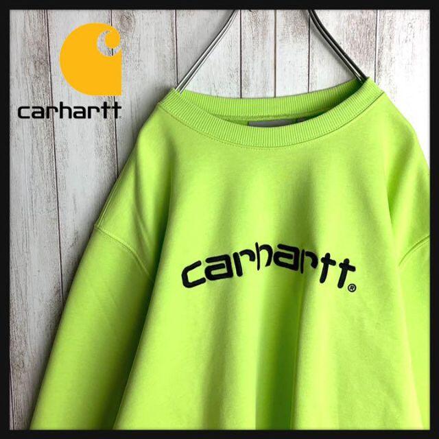 carhartt - 【希少カラー】カーハートWIP☆センター刺繍 肉厚スウェット 入手困難 即完売の通販 by 古着屋chay's shop