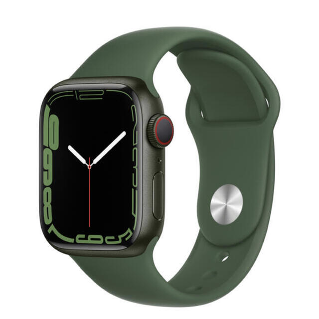 Apple Watch(アップルウォッチ)のApple Watch Series 7 GPS 41mm グリーン メンズの時計(腕時計(デジタル))の商品写真