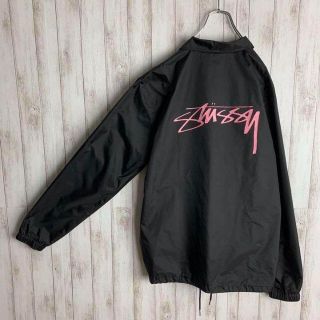 【即完売モデル】ステューシー☆大人気バックプリント コーチ