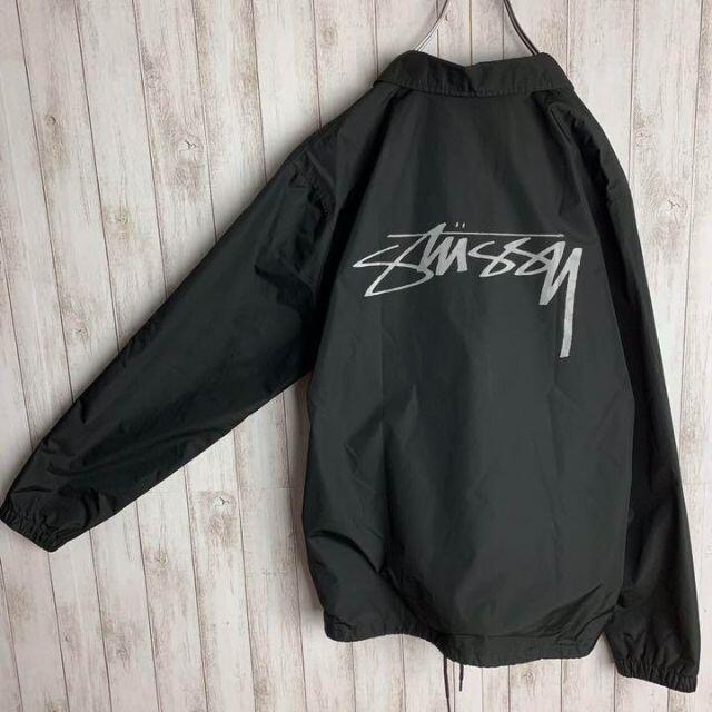 STUSSY - 【即完売モデル】ステューシー☆大人気バックプリント コーチ ...