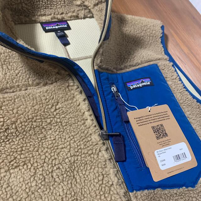 patagonia(パタゴニア)の【美品】パタゴニア クラシックレトロX ベスト  ブラウン XS  メンズのトップス(ベスト)の商品写真