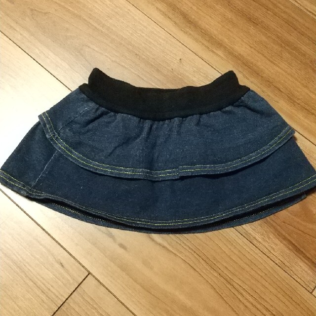agnes b.(アニエスベー)のアニエスb 1an デニム スカート キッズ/ベビー/マタニティのベビー服(~85cm)(スカート)の商品写真