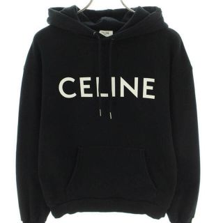 セリーヌ(celine)のセリーヌ　パーカー　フロントロゴ　xs(パーカー)