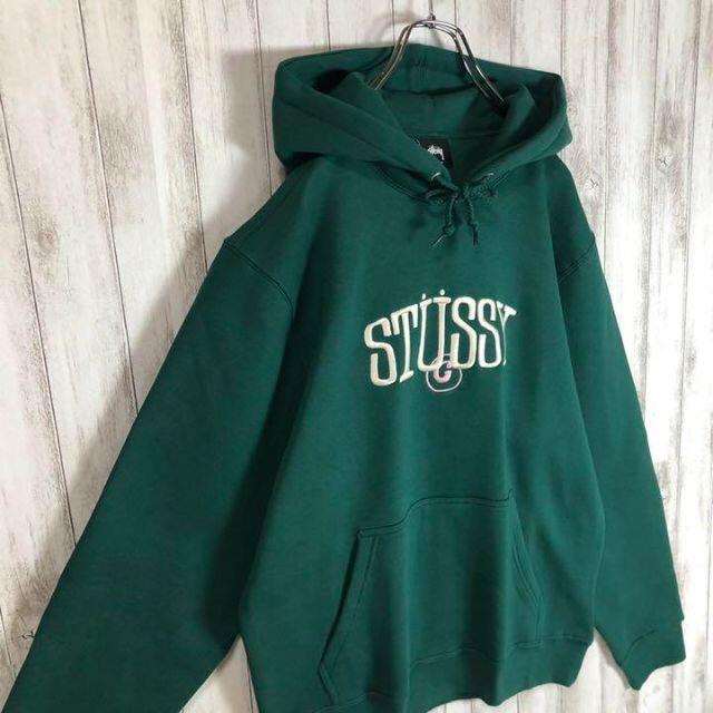 STUSSY - 【即完売モデル】 STUSSY 超希少カラー センター刺繍ロゴ STUSSY - 【即完売モデル】 STUSSY 超希少カラー センター刺繍ロゴ