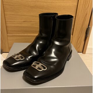 バレンシアガ(Balenciaga)のbalenciaga bb logo boots 42サイズ(ブーツ)