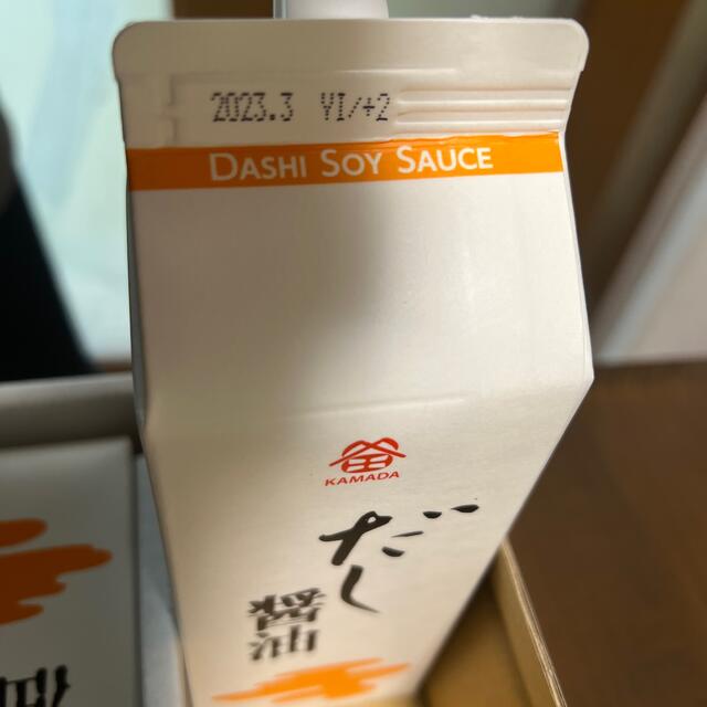 鎌田　だし醤油　500ml x 4 食品/飲料/酒の食品(調味料)の商品写真