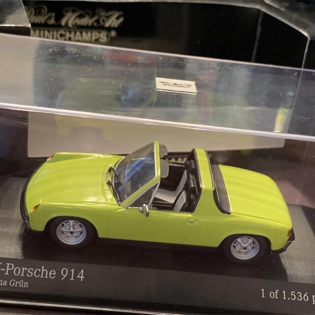 Porsche(ポルシェ)のミニチャンプスポルシェ914 エンタメ/ホビーのおもちゃ/ぬいぐるみ(ミニカー)の商品写真