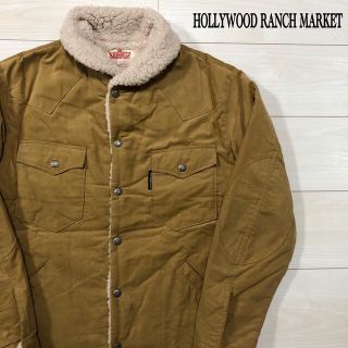 HOLLYWOOD RANCH MARKET ボア ジャケット ベージュ