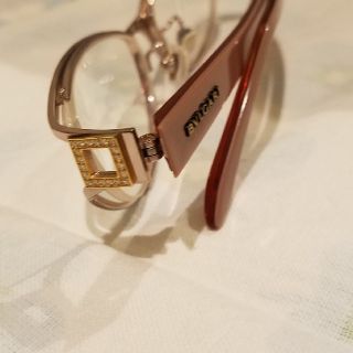 BVLGARI　18金　ダイヤモンド付メガネ