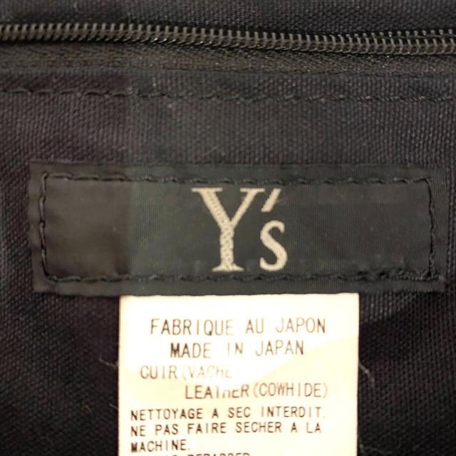 Y's - 黒 レザーの通販 by ブランディア｜ワイズならラクマ - Y's(ワイズ) トートバッグ 定番超激安