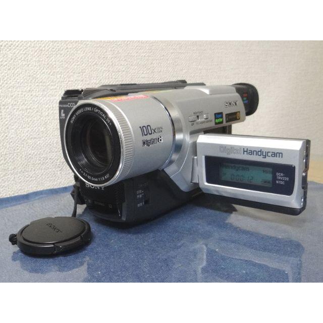 ８ミリビデオカメラ デジタル８ DCR-TRV220K送料無料8 独特の上品 www