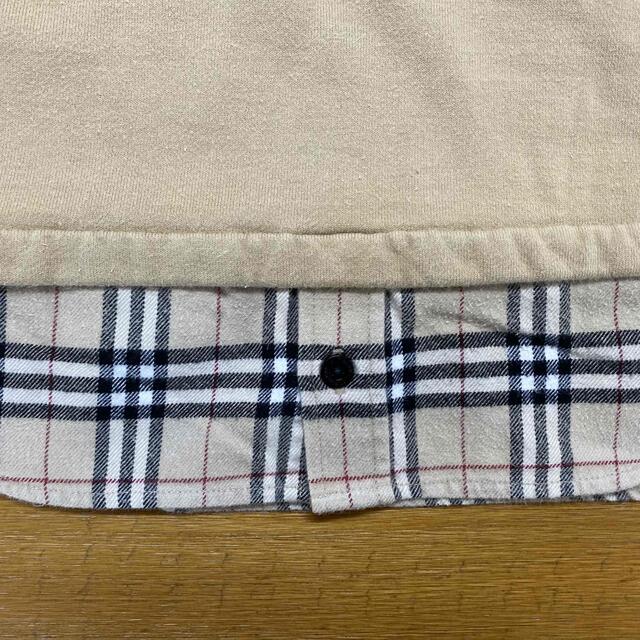 BURBERRY(バーバリー)のバーバリー　スウェット　ベージュ　110cm キッズ/ベビー/マタニティのキッズ服男の子用(90cm~)(Tシャツ/カットソー)の商品写真