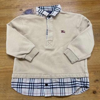 バーバリー(BURBERRY)のバーバリー　スウェット　ベージュ　110cm(Tシャツ/カットソー)