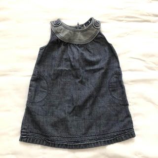 ベビーギャップ(babyGAP)のデニムワンピ‎⋆90‎⋆babyGAP(ワンピース)