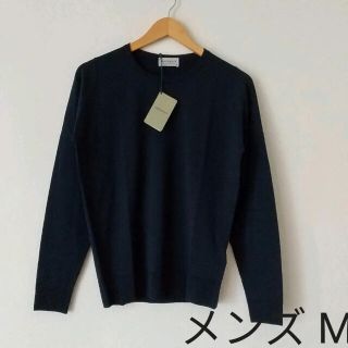 ジョンスメドレー(JOHN SMEDLEY)のジョンスメドレー メンズ30G クルーネックニット イタリアンフィット M(ニット/セーター)