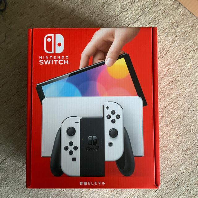 エンタメ/ホビーNintendo Switch 有機ELモデル　本体　ホワイト　新品