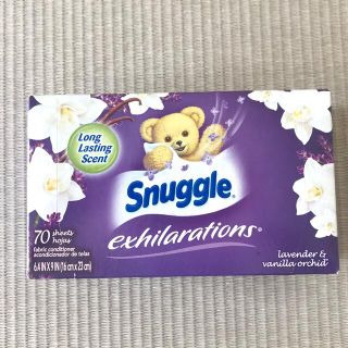 スナッグル(Snuggle)の【新品 未使用】Snuggle 柔軟剤シート(洗剤/柔軟剤)