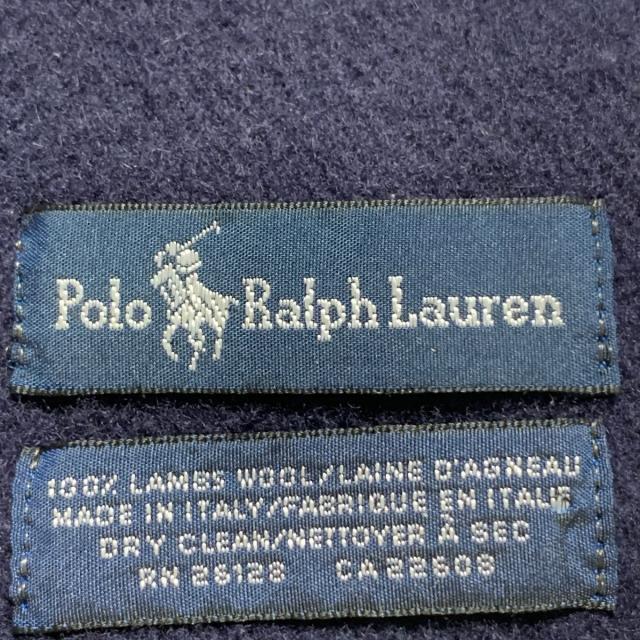 POLO RALPH LAUREN(ポロラルフローレン)のポロラルフローレン マフラー - ネイビー レディースのファッション小物(マフラー/ショール)の商品写真