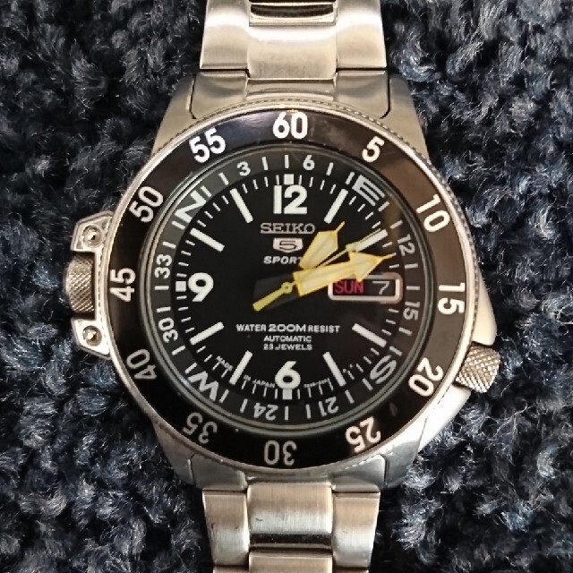 SEIKO5 SPORTS ブラックアトラス - 時計 SEIKO5 SPORTS ブラックアトラス - 時計