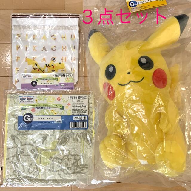 ポケモン - 【AAA様専用】ポケモン一番くじ B賞 まったりピカチュウ F ...