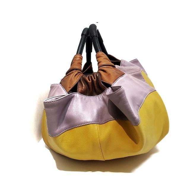 正規品 希少 LOEWEナッパアイレ イエロー2266TR yqfmTMiqGD