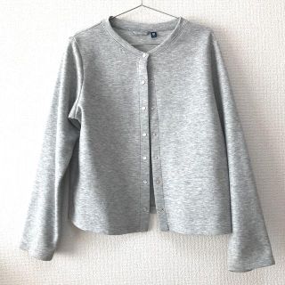 ユニクロ(UNIQLO)の美品 ユニクロ 150 スナップカーディガン 女の子(カーディガン)