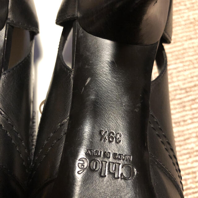 SEE BY CHLOE(シーバイクロエ)のクロエ　25cm パンプス　黒 レディースの靴/シューズ(ハイヒール/パンプス)の商品写真