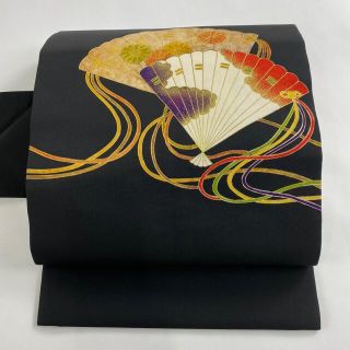 名古屋帯 優品 正絹 【中古】(帯)