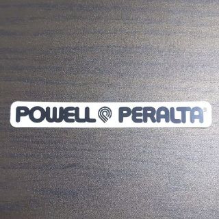 パウエル(POWELL)の(縦1.3cm横10.2cm) powell ステッカー(スケートボード)