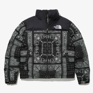 ザノースフェイス(THE NORTH FACE)のノースフェイス 海外ヌプシ バンダナ ペイズリー 1996 NUPTSE(ダウンジャケット)