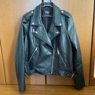 ザラ(ZARA)のZARA ライダース　ジャケット　　XL(ライダースジャケット)