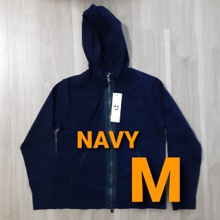 UNIQLO - ユニクロ UNIQLO +J カシミヤブレンドパーカ ネイビー Mの ...