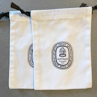 ディプティック(diptyque)のDiptyque ノベルティ 巾着 2枚セット(ポーチ)