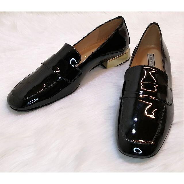 再入荷!】 INTER CHAUSSURESローファー メタリックヒール 39サイズ
