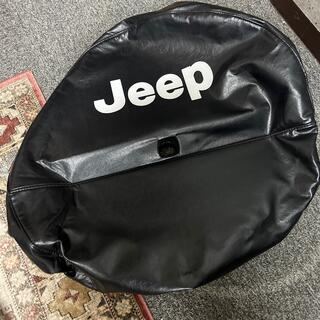 ジープ(Jeep)のJL ラングラー スペアタイヤ　JEEP ジープ　カバー　新車外し　(車種別パーツ)