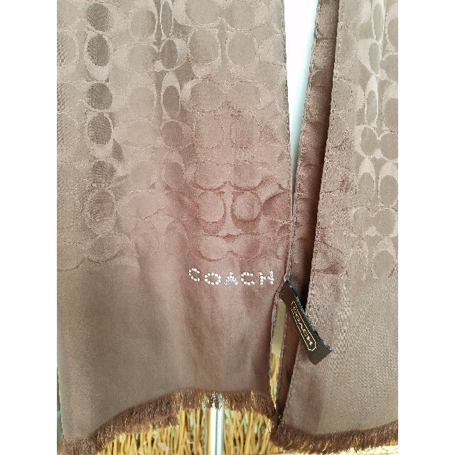 COACH(コーチ)のCoach Silk マフラー レディースのファッション小物(マフラー/ショール)の商品写真