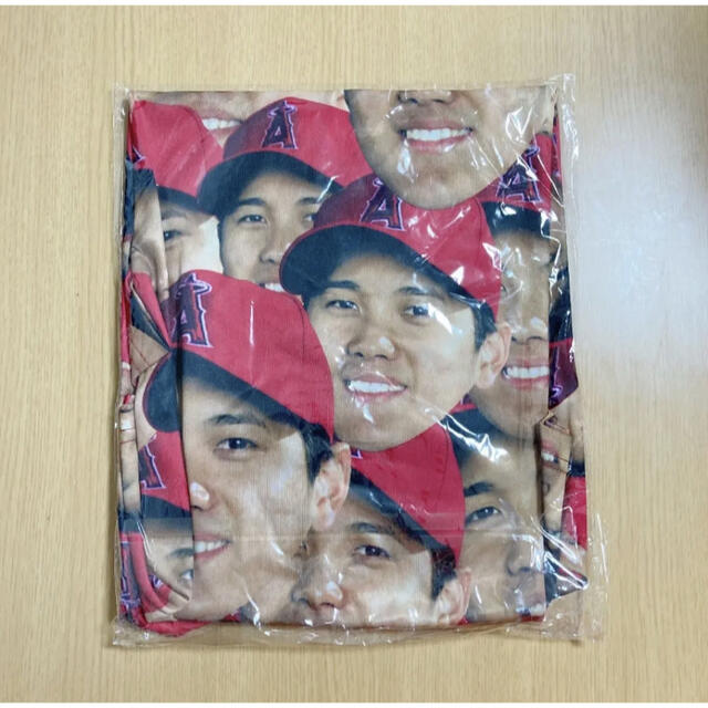 即日発送】大谷翔平 顔だらけ Tシャツ エンゼルススタジアム配布品