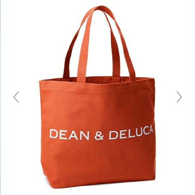 DEAN & DELUCA(ディーンアンドデルーカ)のDEAN&DELUCA　チャリティートート　L　テラコッタオレンジ レディースのバッグ(トートバッグ)の商品写真