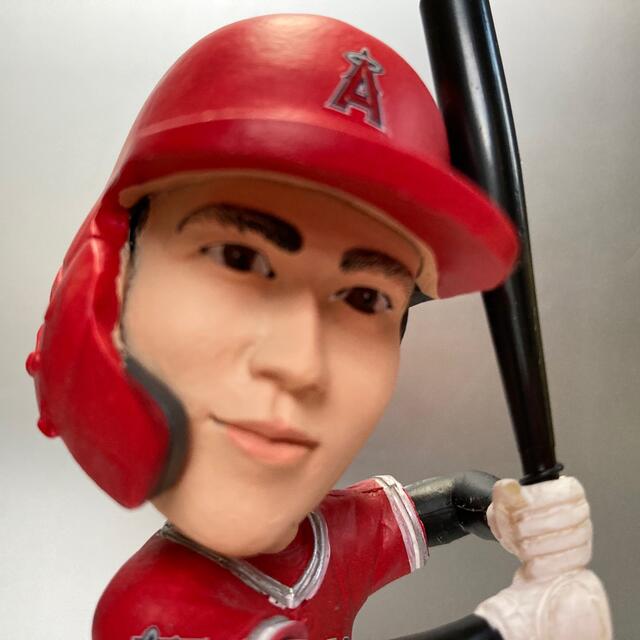 のはみ⊅ 即発送! 大谷翔平 サイクル安打記念 ボブルヘッド 人形
